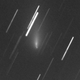 C/2019 Y4 Atlas and its fragments (center, fuzzy), photographed on April 12, 2020.